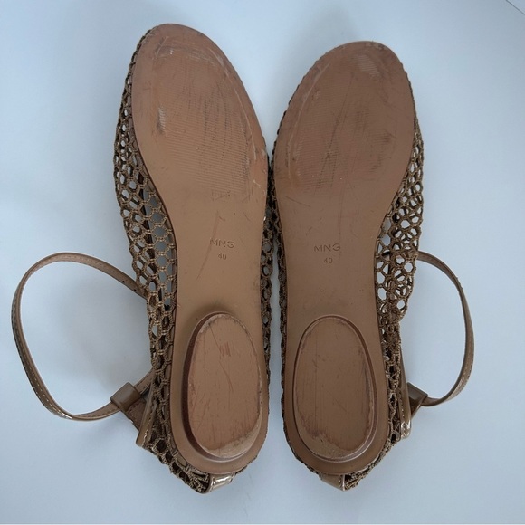 MANGO BALLET FLATS WITH MESH BRACELET - Picture 11 of 15